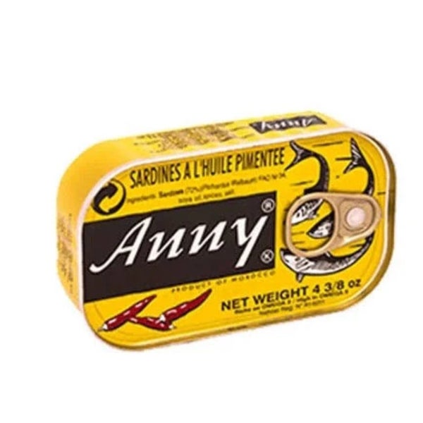 Sardine Anny Spicy 4 3/8 oz