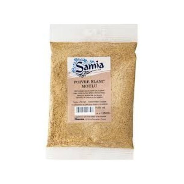 Poivre Blanc Moulu 100 g