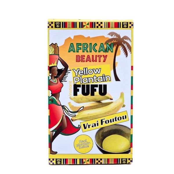Fufu banane plantain jaune en poudre 1 kg